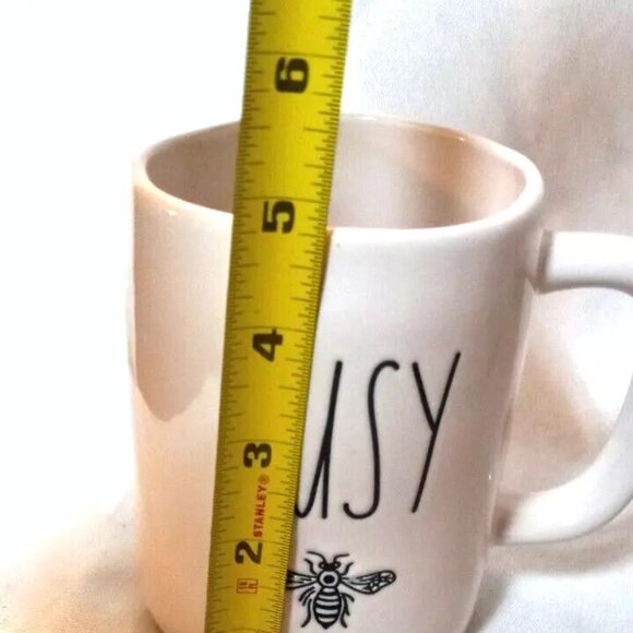 Rae Dunn “Busy Bee” Mug Artesian Collectibles Coffee Cup Bumble Hustle - Picture 4 of 5